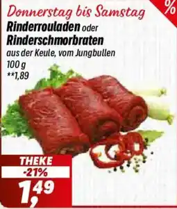 Simmel Rinderrouladen oder Rinderschmorbraten Angebot