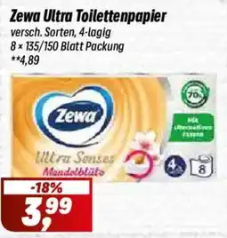 Simmel Zewa Ultra Toilettenpapier Angebot