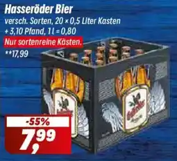 Simmel Hasseröder Bier Angebot
