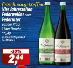 Simmel Vier Jahreszeiten Federweißer oder Federroter Angebot