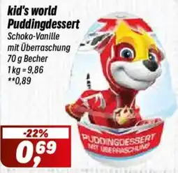 Simmel kid's world Puddingdessert Angebot