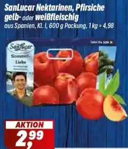 Simmel SanLucar Nektarinen, Pfirsiche gelb- oder weißfleischig Angebot