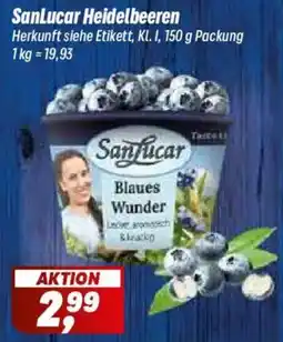 Simmel SanLucar Heidelbeeren Angebot
