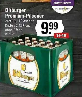 Marktkauf Bitburger Premium-pilsener Angebot