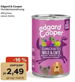 Zoo & Co Edgard & Cooper Hundennassnahrung Angebot