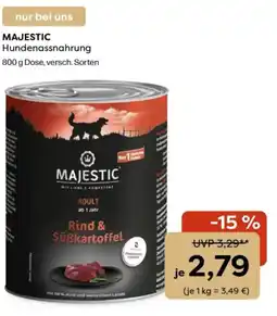 Zoo & Co MAJESTIC Hundenassnahrung Angebot