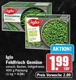 AEZ Iglo Feldfrisch Gemüse Angebot