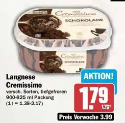 AEZ Langnese Cremissimo Angebot