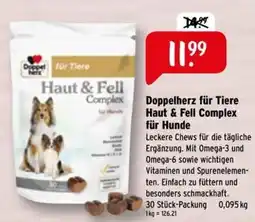 Raiffeisen Markt Doppelherz für Tiere Haut & Fell Complex für Hunde Angebot
