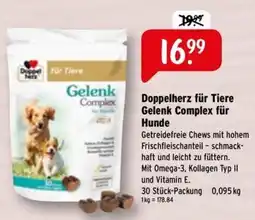 Raiffeisen Markt Doppelherz für Tiere Gelenk Complex für Hunde Angebot