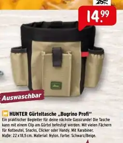 Raiffeisen Markt HUNTER Gürteltasche „Bugrino Profi“ Angebot