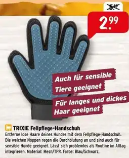 Raiffeisen Markt TRIXIE Fellpflege-Handschuh Angebot