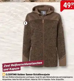 Raiffeisen Markt C.CENTIMO Outdoor Damen-Strickfleecejacke Angebot