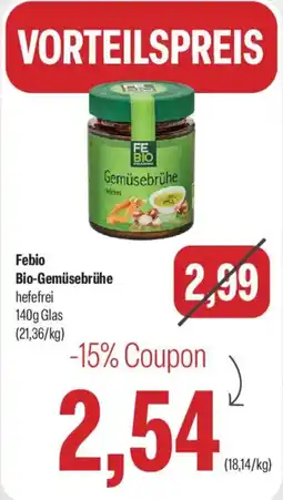 Feneberg Febio Bio-Gemüsebrühe Angebot