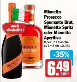 AEZ Mionetto Aperitivo Angebot