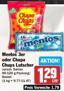 AEZ Mentos Chupa Chups Lutscher Angebot
