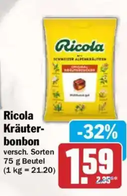 AEZ Ricola Kräuterbonbon Angebot