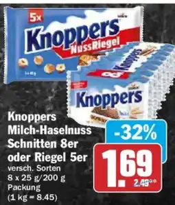 AEZ Knoppers Milch-Haselnuss Angebot