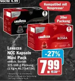 AEZ Lavazza NCC Kapseln Angebot