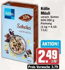 AEZ Kölln Müslischoko Angebot