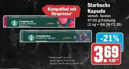 AEZ Starbucks Kapseln Angebot