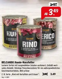 Raiffeisen Markt BELCANDO Hunde-Nassfutter Angebot