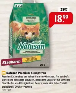 Raiffeisen Markt Natusan Premium Klumpstreu Angebot
