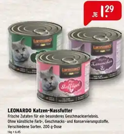 Raiffeisen Markt LEONARDO Katzen-Nassfutter Angebot