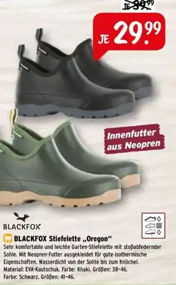 Raiffeisen Markt BLACKFOX Stiefelette ,,Oregon" Angebot