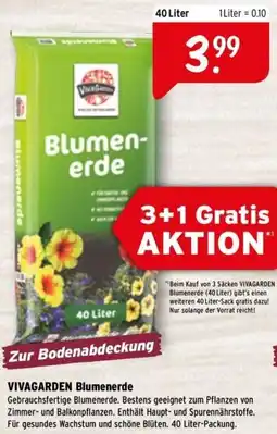 Raiffeisen Markt VIVAGARDEN Blumenerde Angebot