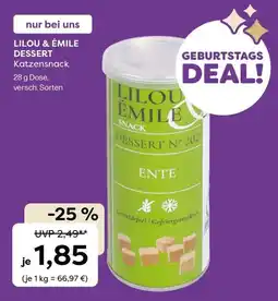 Zoo & Co Lilou & Émile Dessert Katzensnack Angebot