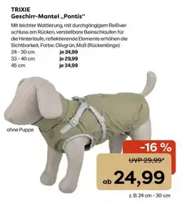 Zoo & Co TRIXIE Geschirr-Mantel „Pontis“ Angebot