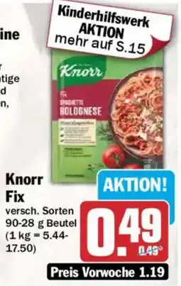 AEZ Knorr Fix Angebot