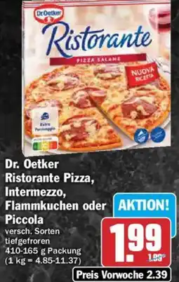 AEZ Dr. Oetker Ristorante Pizza Angebot