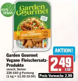 AEZ Garden Gourmet Vegane Fleischersatz-Produkte Angebot