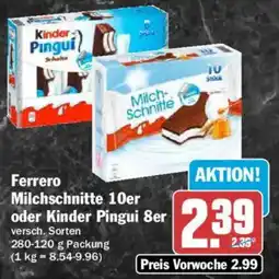 AEZ Ferrero Milchschneite Angebot