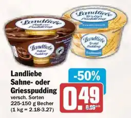 AEZ Landliebe Sahne- oder Griesspudding Angebot
