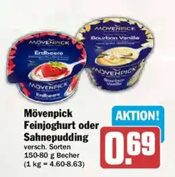 AEZ Mövenpick Feinjoghurt oder Sahnepudding Angebot