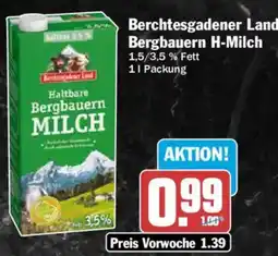 AEZ Berchtesgadener Land Bergbauern H-Milch Angebot