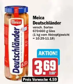 AEZ Meica Deutschländer Angebot