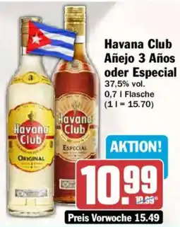 AEZ Havana Club Añejo 3 Años oder Especial Angebot