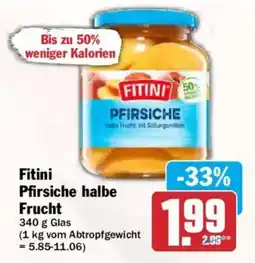 AEZ Fitini Pfirsiche halbe Frucht Angebot
