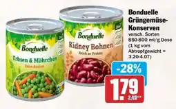 AEZ Bonduelle Grüngemüse-Konserven Angebot