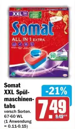 AEZ Somat XXL Spülmaschinentabs Angebot