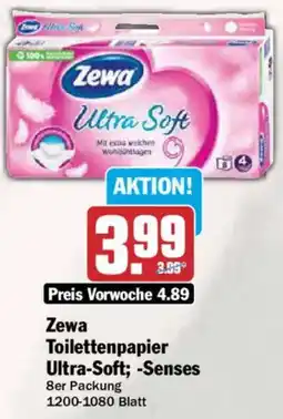 AEZ Zewa Toilettenpapier Ultra-Soft; -Senses Angebot