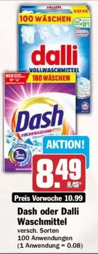 AEZ Dash oder Dalli Waschmittel Angebot