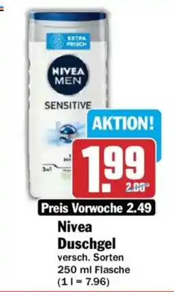 AEZ Nivea Duschgel Angebot
