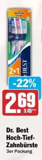 AEZ Dr. Best Hoch-Tief-Zahnbürste Angebot