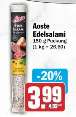 AEZ Aoste Edelsalami Angebot