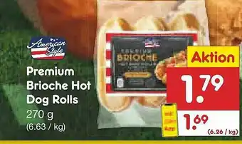 Netto Marken-Discount Premium Brioche Hot Dog Rolls Angebot